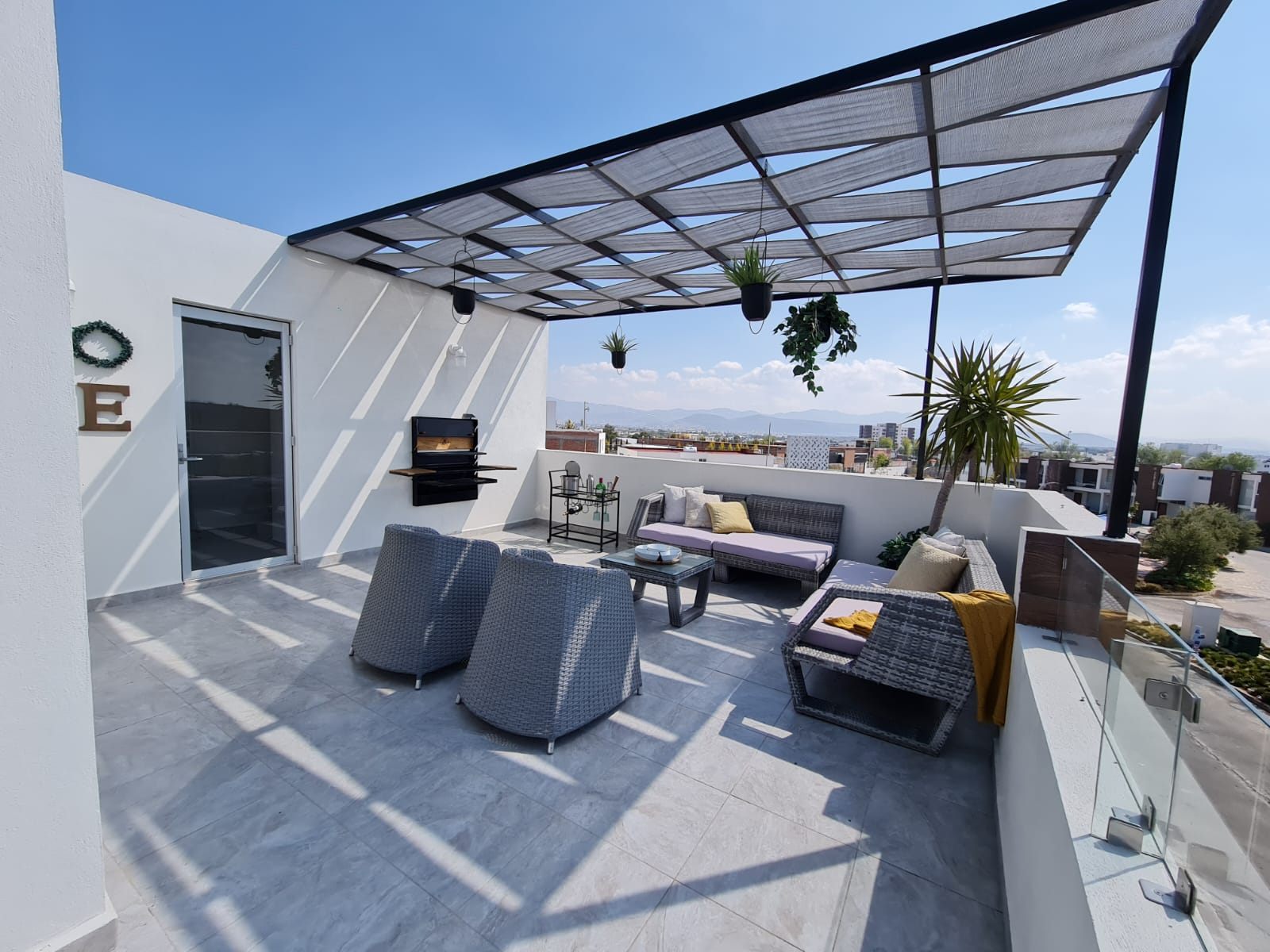 El roof garden privado del tercer nivel